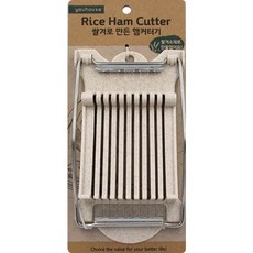 유하우스 쌀겨로 만든 햄 슬라이서 커터기, 혼합색상, 1개 주방용품/주방조리도구 반품 최저가 6,600원