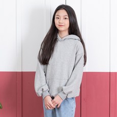 제니 여아용 오버핏 무지 후드티셔츠 출산/유아동/유아동패션 반품 최저가 14,200원