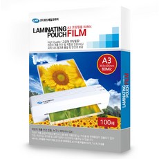 로드메일코리아 고급형 코팅필름 코팅지 80mic, A 3 (50매), 2개 문구/오피스/사무용품 전문관 반품 최저가 13,410원