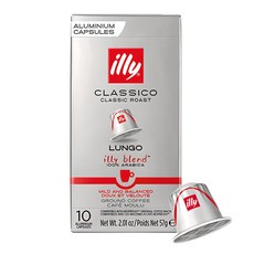 일리 클래식 로스트 룽고 그라운드 캡슐커피, 5.7g, 10개입, 1개 주방용품/주전자/커피/티용품 반품 최저가 5,790원