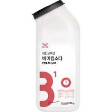 레인보우샵 베이킹소다 프리미엄 톡톡이, 500g, 1개 생활용품/청소/주방세제 반품 최저가 3,810원