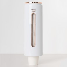 메이크마인 사무실 정수기 벽 부착식 일회용 종이컵 디스펜서, 화이트, 1개 홈인테리어/수납/정리 반품 최저가 7,160원