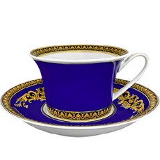 베르사체 메두사 블루 커피 컵 앤 소서 로우 세트, 혼합색상, 1세트 undefined/undefined 반품 최저가 211,330원