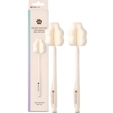 베베그로우 다용도 세척솔 2p, 크림, 1세트 생활용품/주방수납/잡화 반품 최저가 5,270원