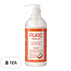 피죤퓨어 애플밤 주방세제, 750ml, 1개 생활용품/청소/주방세제 반품 최저가 4,130원