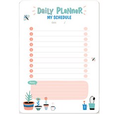 해리즈 완구 냉장고 자석 메모보드 데일리플래너 식물 문구/오피스/학용품/수업준비 반품 최저가 9,630원