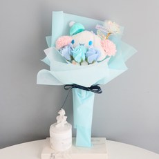모리앤 조화 시나모롤 인형 꽃다발, 민트프리티 홈인테리어/홈데코/디퓨저 반품 최저가 13,730원