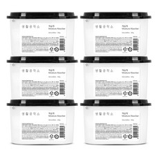 생활공작소 제습제 본품, 250g, 6개 생활용품/탈취/방향/살충 반품 최저가 9,400원