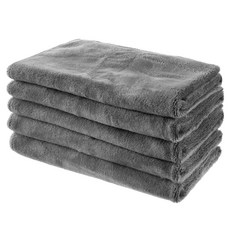 코멧 소프트 극세사 양면 드라잉 타월 소형 30 x 40 cm, 그레이, 5개 자동차용품/세차/카케어 반품 최저가 3,870원