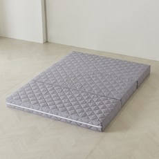 웰퍼니쳐 멜로우 3단 접이식 스마트폼 토퍼, 차콜그레이, 14cm 홈인테리어/FW 침구샵 반품 최저가 102,960원