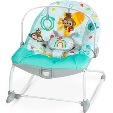 브라이트스타트 와일드 바이브 락커 바운서, 혼합색상 완구/취미/신생아/영아완구 반품 최저가 44,900원