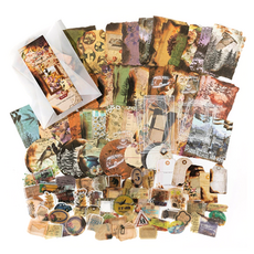 아빠마음 다꾸 빈티지 감성 스티커 200p 세트, 1세트, Nature 문구/오피스/노트/메모지 반품 최저가 5,810원