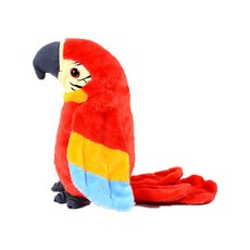 서하의집 따라쟁이 말하는 앵무새 작동동물인형, 23cm, 레드, 1개 출산/유아동/완구/교구 반품 최저가 8,620원