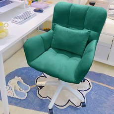 다임 북유럽 회전 리프팅 컴퓨터 의자 + 쿠션 세트, 그린 문구/오피스/사무용품 전문관 반품 최저가 31,910원