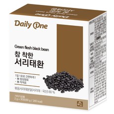 데일리원 참 착한 서리태환, 60g, 1개 식품/채소 반품 최저가 9,740원