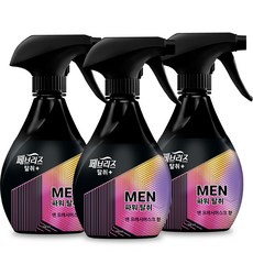 페브리즈 섬유탈취제 맨 프레시머스크, 360ml, 3개 생활용품/탈취/방향/살충 반품 최저가 15,920원