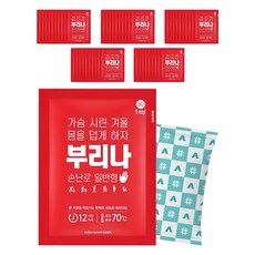 부리나 포켓형 손난로 일반형 90g, 50개 홈인테리어/방한용품 반품 최저가 21,090원