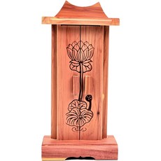 남원목기 향나무 연꽃 지방틀, 1개 주방용품/그릇/홈세트 반품 최저가 16,560원