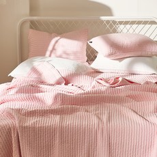 비비안 텐셀모달 줄누비 스프레드, 핑크 홈인테리어/침구 반품 최저가 73,540원