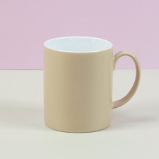 해피정 심플 머그컵 350ml 무광, 커피베이지, 1개 주방용품/컵/텀블러/와인용품 반품 최저가 4,400원