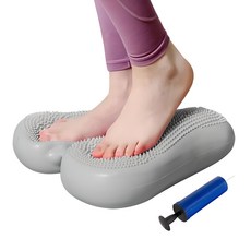 화이트울프 말랑이 스텝퍼 + 에어펌프 세트, 그레이 스포츠_레저/홈트레이닝 반품 최저가 12,270원