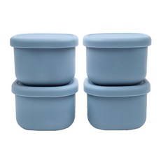 투데코 올인원 실리콘 이유식 보관 용기, 블루, 4개, 220ml 주방용품/밀폐저장/도시락 반품 최저가 20,900원