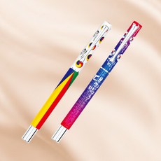 자바펜 태극 수성볼펜, 1개, 오방색 문구/오피스/학용품/수업준비 반품 최저가 3,740원