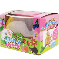 10000 큐티곤충나라 체험 채집통 238g, 분홍, 1개 완구/취미/스포츠/야외완구 반품 최저가 6,880원
