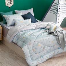 세사온라인 다이노스 웰포그니 극세사 차렵베개세트, BLUE 출산/유아동/유아동침구 반품 최저가 26,500원