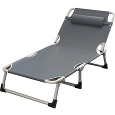 앞날앤 캐주얼 접이식 침대, 그레이 홈인테리어/싱글하우스 반품 최저가 66,580원