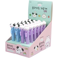 핑크풋 1000 피규어 슬라이드 지우개 2탄 2종 x 12p 세트, 혼합색상, 1세트 문구/오피스/학용품/수업준비 반품 최저가 15,360원