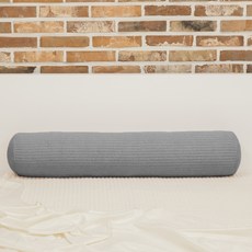 마벨러스홈데코 피그먼트 순면 누빔 일자형 바디필로우 커버, 그레이 홈인테리어/침구 반품 최저가 16,040원