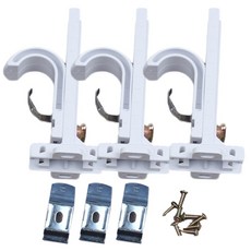 준앤컴파니 조절브라켓 중 35 mm, 화이트, 3개 홈인테리어/커튼/블라인드 반품 최저가 9,300원