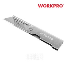 워크프로 유틸리티나이프 스덴레스 퀵체인지 칼 WP211001, 1개 스포츠/레저/캠핑전문관 반품 최저가 5,900원
