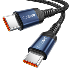코드웨이 PD 60W C to C타입 초고속 충전케이블, 0.15m, 블루, 1개 가전디지털/휴대폰 액세서리 반품 최저가 4,030원