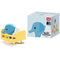 하프토이 베이비 시리즈 유아 자석 장난감 교구 키덜트 피규어, 코끼리, 1개 완구/취미/블록놀이 반품 최저가 11,400원