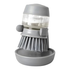 코멧 세제통 일체형 세척솔, 그레이, 1개 생활용품/주방수납/잡화 반품 최저가 2,840원