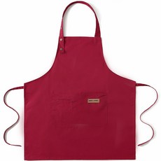 민스리빙 길이조절 바리스타 방수 앞치마 목걸이형, 레드, 1개 undefined/undefined 반품 최저가 4,870원