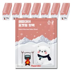 [국내생산] 해피데이 포켓형 미니 핫팩 45g, 50개 생활용품/생활잡화 반품 최저가 13,020원