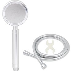 제일바스 알루미늄 샤워헤드 + PVC 줄세트 2.5m 실버, 1개 생활용품/욕실용품 반품 최저가 12,880원