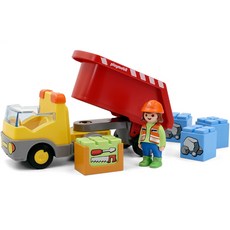 플레이모빌 1.2.3 덤프트럭 70126, 1개 완구/취미/블록놀이 반품 최저가 27,290원