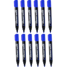 마이펜 유성매직, BLUE, 12개 문구/오피스/필기류 반품 최저가 5,940원