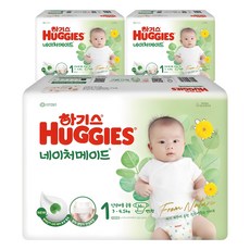 하기스 NEW 네이처메이드 밴드형 기저귀 아동공용, 1단계, 198매 생활용품/일회용기저귀 반품 최저가 51,900원