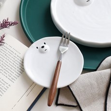 키친스타일 북극곰 미니 앞접시, 화이트, 1개 주방용품/접시/플레이트 반품 최저가 3,350원