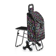 맘툴 3바퀴 계단 의자 장바구니, 블랙, 1개 생활용품/생활잡화 반품 최저가 46,010원