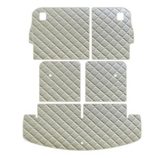 아이빌 자동차 트렁크매트 + 2열 등받이 2p + 3열 등받이 2p 세트, 2023년형 현대 디올뉴 싼타페 MX5 7인승 분리형, 코튼베이지 자동차용품/인테리어 반품 최저가 47,430원