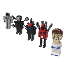 스키비디 토일렛 5종 세트, 혼합색상, 1개 완구/취미/블록놀이 반품 최저가 9,540원