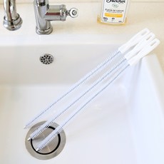 코멧 배수구 청소솔, 화이트, 3개 홈인테리어/청소/세탁용품 반품 최저가 4,100원