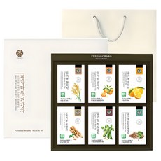 평창다원 유기농 건강차 선물세트 2호, 건강차 6종 + 쇼핑백, 1개 undefined/undefined 반품 최저가 27,250원