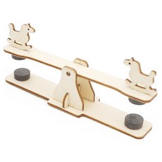 티처스 STEAM 자력반동 자석 시소 만들기 M-13, 1세트 완구/취미/학습완구/교구 반품 최저가 2,460원